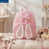 11" Kid’s Girl PU Leather Backpack Kindergarten Primary School Elegant Girls Backpack Quality AC-021