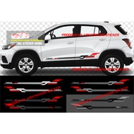 Trax car sticker sporty sticker list for chevrolet Trax car