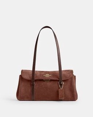 Coach 新款Briget Flag Shoulder Bag 翻蓋單肩手袋肩背包