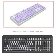 GO Auto-Pudding Keyboard Hat Box Mechanical Keyboard Double Skin Milk Transparent Keycap Pbt Customi