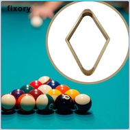 fixory Billiard Pool Ball Rack 9 Ball Diamond Smooth Wooden Pool Table Accessory Billiard Supplies P