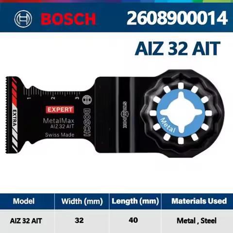 Bosch STARLOCK Multifunctional Cutting Machine Accessories GOP Series AIZ 32 AIT for GOP12V-28 GOP30