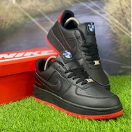 SAIZ 41 ~ 45Nike Air Force One X BMW Motorsports Black Red Men Sneakers Shoes