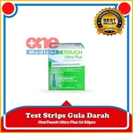 Strip Onetouch Ultra Plus 50 Test - Strip One Touch Ultra Plus Isi 50