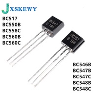 50Pcs New BC516 BC517 BC546B BC547B BC547C BC548B BC548C BC550B BC558C BC560B BC560C TO-92 Transisto
