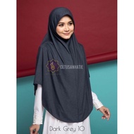 Tudung Sarung Denim Berdagu 4XL 5XL Ironless