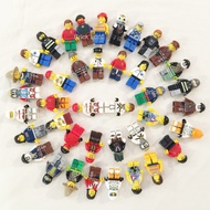 10 NEW LEGO MINIFIG PEOPLE LOT random grab bag of minifigure guys city town set by USA 10 NEW LEGO M