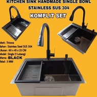 Stainless Steel Kitchen sink 60x45cm Stainless Steel Kitchen sink 60 x 45 cm LS