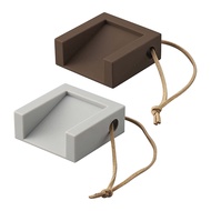 YAMAZAKI home organiser Door Stopper Cube Gray 7110