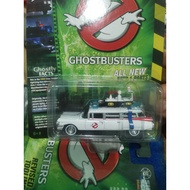 ♞,♘,♙johnny lightning Ghostbusters the Movie 1959 Cadillac Ambulance Ecto 1 diecast car