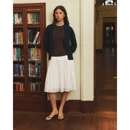 AIMER-Pleated Midi Skirt