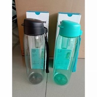 BOTOL MINUM TUPPERWARE H2GO 750ML STRAW (1) H 2GO ASLI