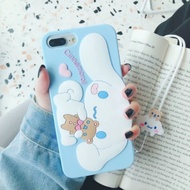 COD เคสโทรศัพท์มือถือ ซิลิโคน ลายการ์ตูนชินนาม่อนโรล 3D พร้อมสายคล้อง สําหรับ IPhone 11 12 13 Pro Ma