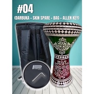 DARBUKA / DOUMBEK SAIZ 8 UNTUK PEMULA