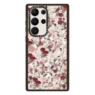 Casetify Rose Vine Flower Pattern with Magsafe Phone Case for Samsung Galaxy S22 S23 S24 Ultra Prote