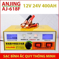 Battery Charger 12V 24V 400AH AJ-618F - Charger with automatic sulfate reduction - Battery charger -