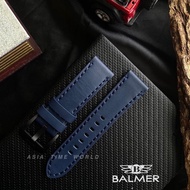 [Ready Stock] 宾马 Balmer High Quality Men's Watch Blue Genuine Leather Strap 24mm