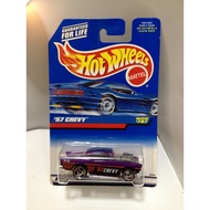 Hot Wheels. 1998 Mainline - 787. 57 Chevy Exposed Engine by MATTEL