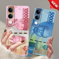 Softcase VIVO Y04 4G 2025 / Y29S 4G 2025 New Money Motif - Vivo Casing - Vivo Case - Vivo Cesing - L