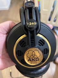 AKG K240 Studio 55ohms 靚聲 耳筒 連原裝線 極少用 操作良好