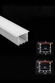 SHUOYU | Linear LED Strip Light Aluminum Slot 220v