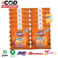 TERLARIS Usagi Puff Gandum Wheat Caramel Renceng Isi 10 x 10gr Dua Kelinci Snack Cemilan Anak Murah 