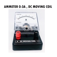 AMMETER 0-3A - DC MOVING COIL (DESK STAND METER)