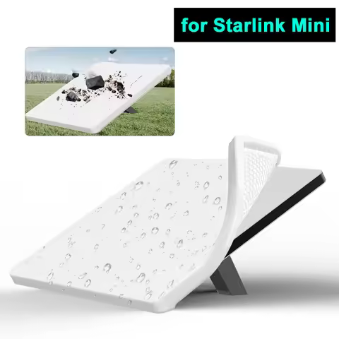for Starlink Mini Protective Cover Soft Silicone Case for Starlink Mini Dish Accessories Dustproof W
