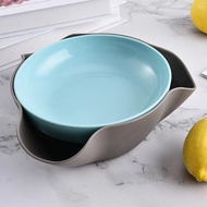 Shell Collecting Snack Bowl,Pistachio Bowl with Shell Storage,Christmas Candy Tray,Nut Edamame Beans