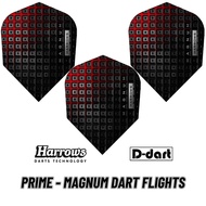 HARROWS DART FLIGHTS - STANDARD PRIME - MAGNUM 100 MICRON DART FLIGHTS (SAYAP ARROW)
