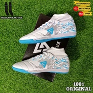 Original Dragon Withe Blue Boots Futsal Shoes Free socks Latest original Futsal shoes