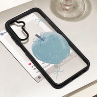 Blue เคสFor Samsung A17 A57 A37 A07 A16 A06 A05 A56 A35 A54 A26 A34 A25 A55 A05S A15 A36 A14 A13 A12