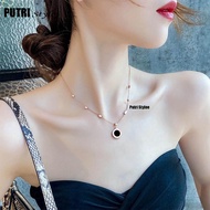 Imported TITANIUM Necklace/Stainless Steel Women's TITANIUM Necklace/Stainless Steel Gold Plated Nec
