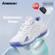 Kawasaki 2025 NEW Badminton Shoes Pickleball Shoes K1B30-C32020 Women's and Men's Professional Train