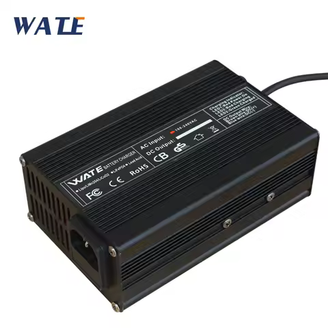 58.8V 3A Li ion Battery charger with fan 58.8V Smart charger Use for 51.8V 52V 14S Aluminum Case Wit
