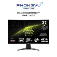 MSI 27 LCD Monitor" MAG 276CXF (1920 x 1080, Rapid VA, 280hz, 0.5ms (GtG)) -