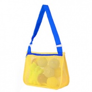 Wholesale Colorful Mesh Beach Bags Breathable Sea Shell Bag with Adjustable Carrying Straps Children