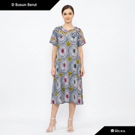 Batik Huza Adult Daster Batik Daster Stacked Drawstring Clt