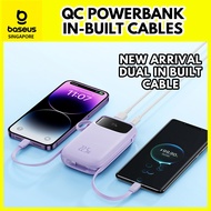 Baseus Qpow2 Dual-Cable 22.5W /Joyroom In built Cable Block Digital Display Quick Fast Charge PowerBank 10000mAh