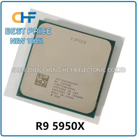 R9 5950X 5950x 16 core 32 threads CPU processor in stock cpu