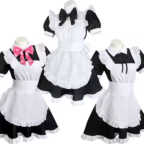 Gotoh Hitori Kita Ikuyo Yamada Ryo Cosplay Bocchi The Rock Cosplay Costume Women Maid Dress Hallowee