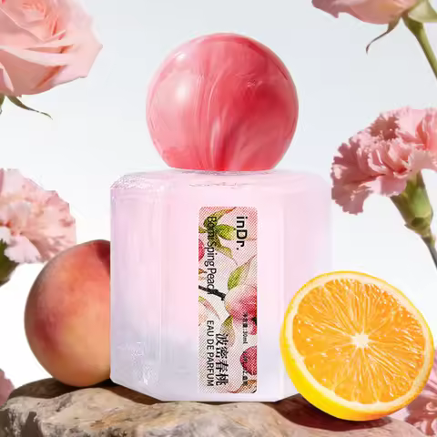 Rose Raspberry Perfume,Sweet Warm Women Spring Peach Citrus Violet Scent,Jasmine Sandalwood /Papyrus