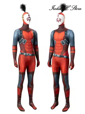 in stock Irelia H zelda Yiga Clan Cosplay Costume team uniform with mask