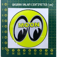 Stiker Mooneyes Sticker Moon Eyes Sticker