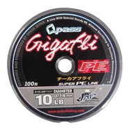 Opass GIGAFLI 100m 10-60LB Japan Material Braided Line