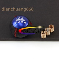 JDM Style 5-6 Speed Mugen RR Leather Car Gear Shift Knob for Honda CRZ Type R Civic FA5 FG2 SI