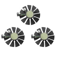 image Card Cooling Fan,Radiating 4PIN Computer ,Suitable for Strix GTX 980Ti GTX 1060 1080 1070 RX 4