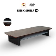 DESKSPACE ชั้นวางมอนิเตอร์ Desk Shelf ไม้แท้ 2 ขนาด มีชั้นจัดเก็บของ สะดวกต่อการจัด หรือเก็บของได้บน
