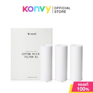 Broot Filter For Water Solution Filter 90g ไส้กรอง 3 ชิ้น สำหรับ Water Solution Filter