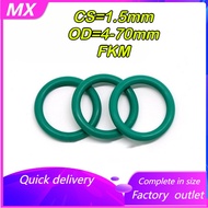 [MX1] O-ring Green O-Ring FKM Sealing Ring CS1.5mm * OD4-70mm / Fluorine Rubber Ring Green FKM O Rin